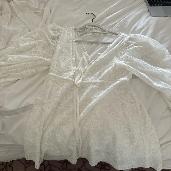 For love and lemons white lace mini dress - Picture 4 of 4